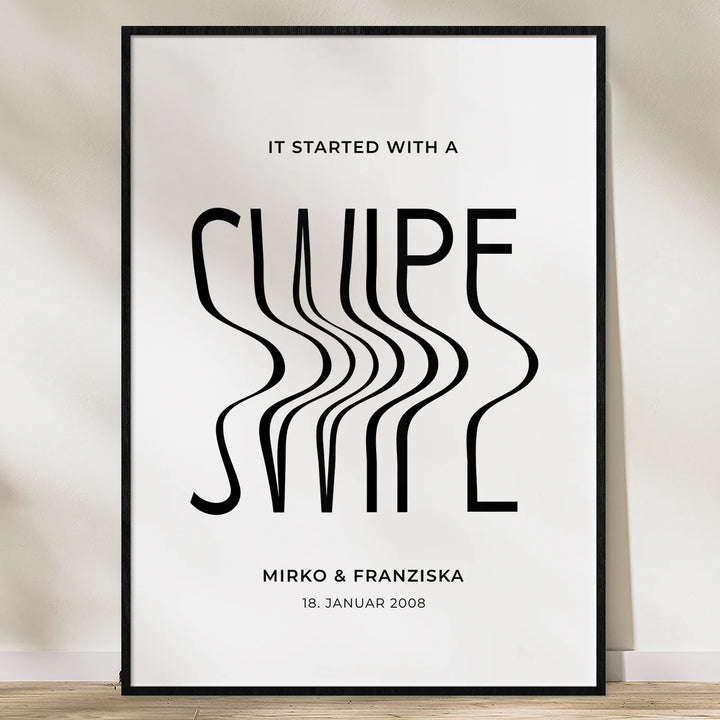 Poster "Swipe" - famwalls