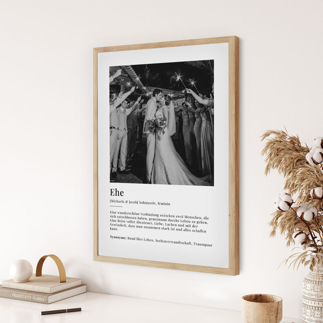 Photo poster "Marriage Definition"