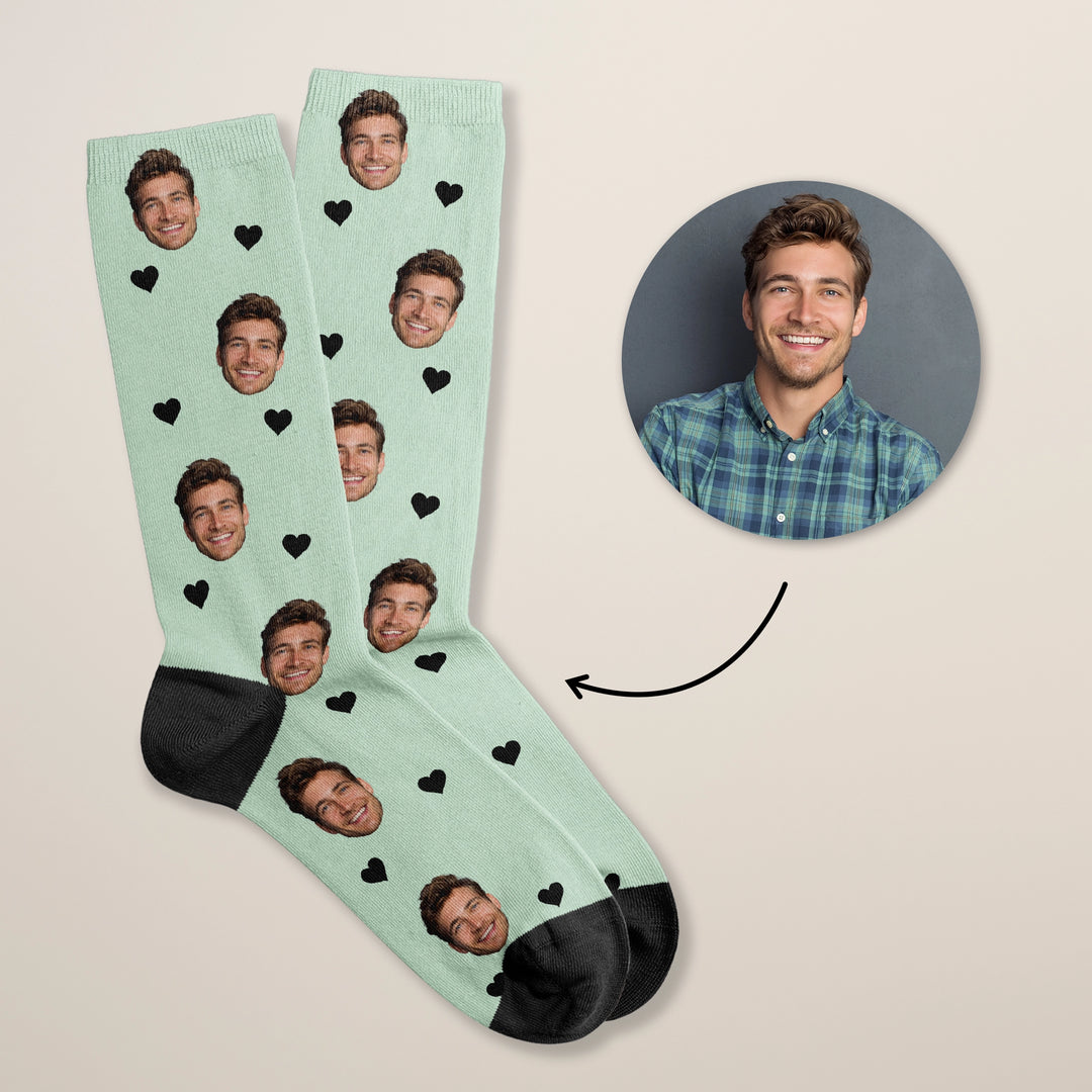 Personalisierte Socken mit Foto