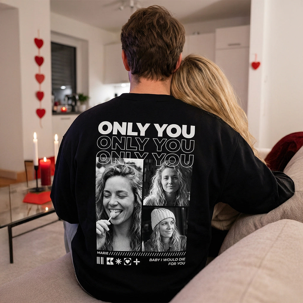 Personalisierter Sweater "Only You"