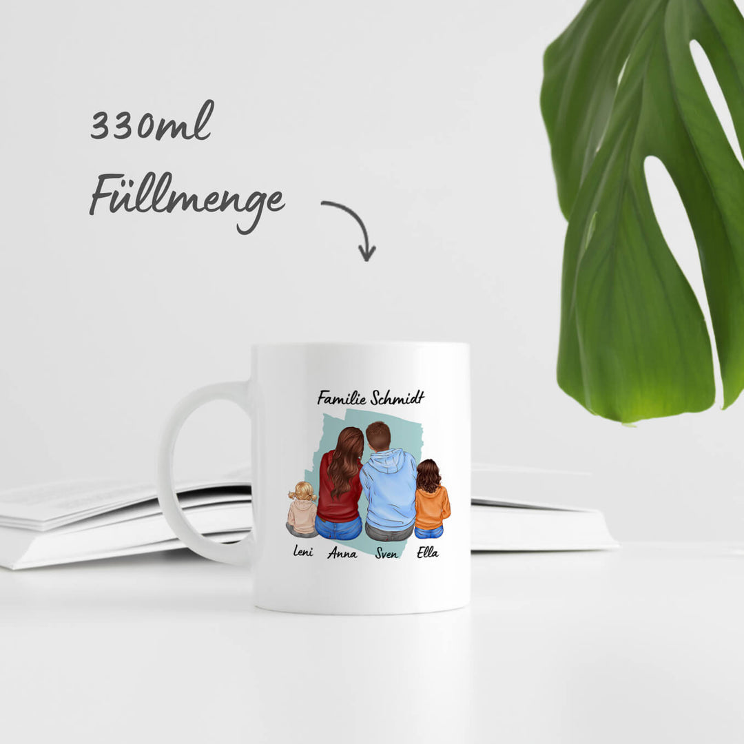 Tasse Familie Cartoon famwalls