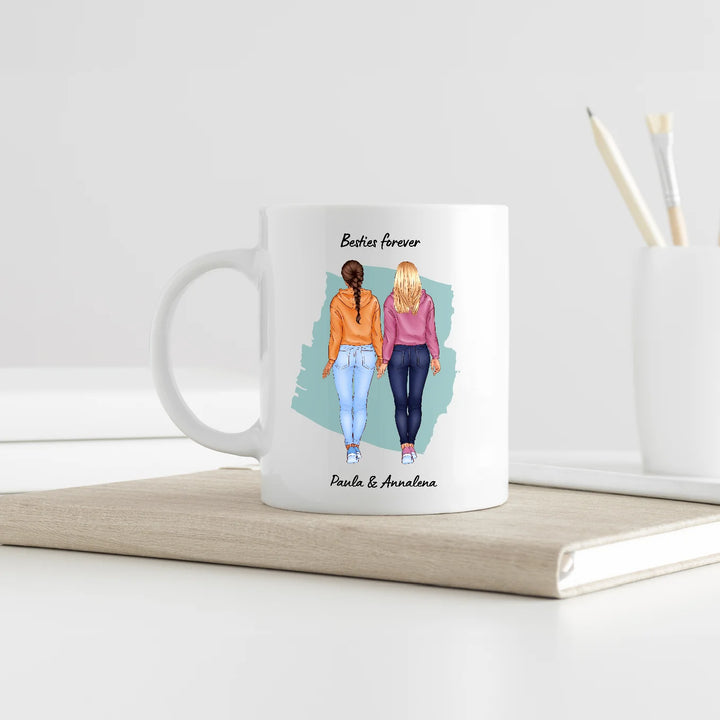 Tasse ''Pärchen Cartoon'' - famwalls