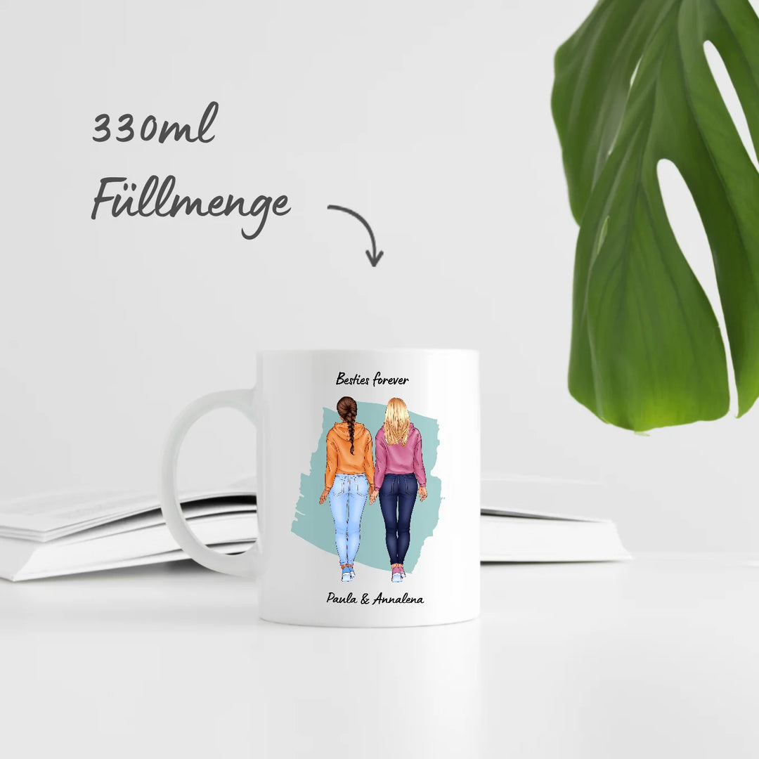 Tasse ''Pärchen Cartoon'' - famwalls