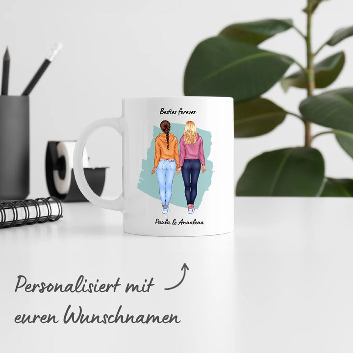 Tasse ''Pärchen Cartoon'' - famwalls