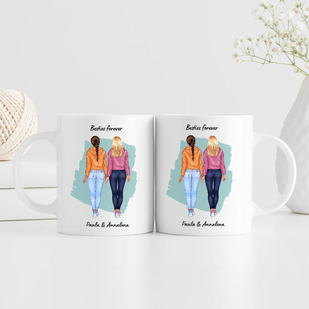 Tasse ''Pärchen Cartoon'' - famwalls