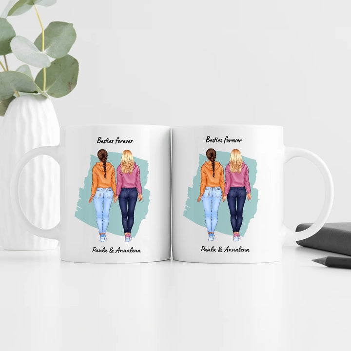 Tasse ''Pärchen Cartoon'' - famwalls