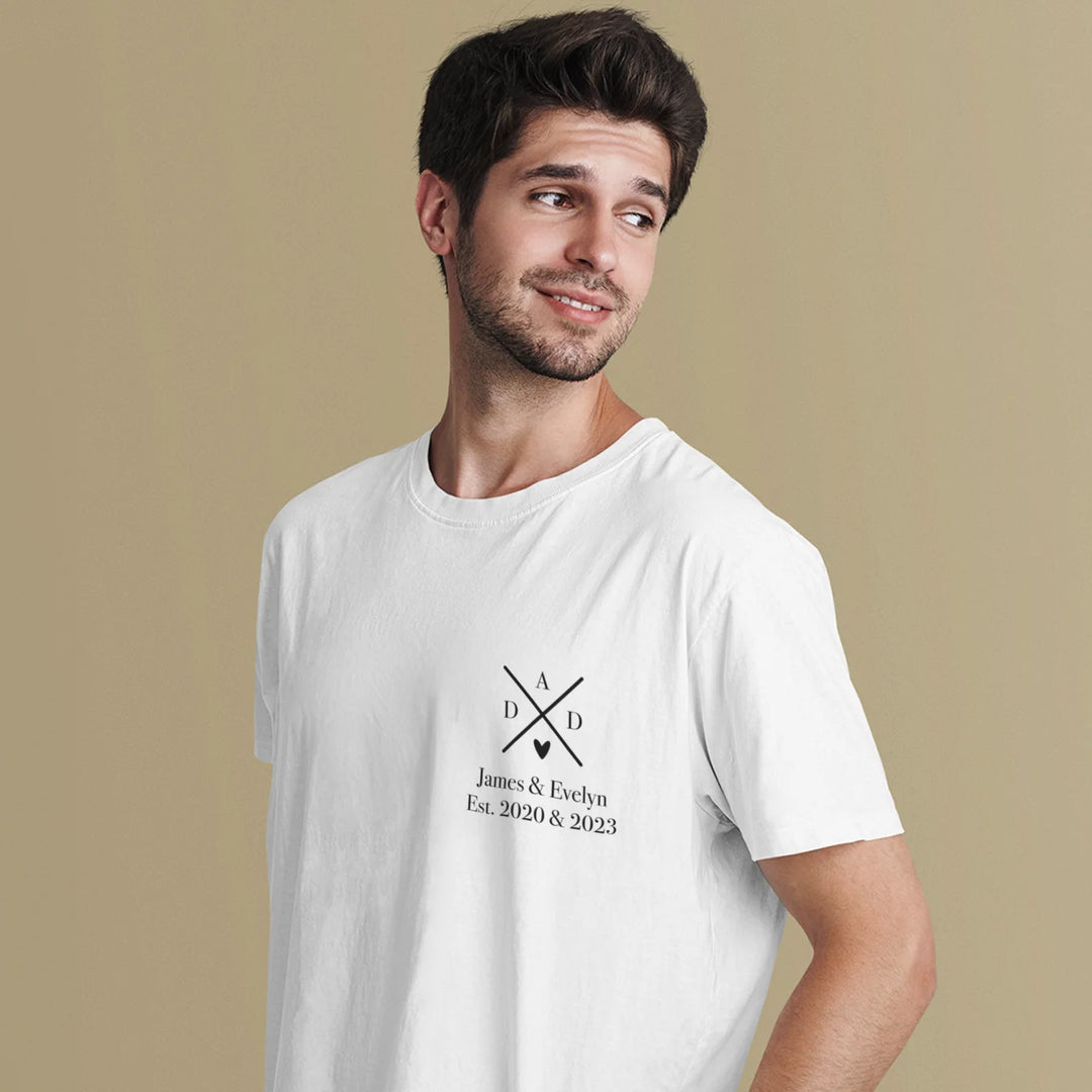 Personalized T-Shirt "DAD"
