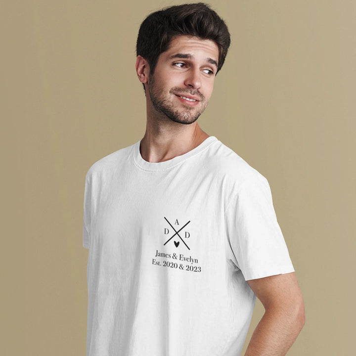 Personalized T-Shirt "DAD"