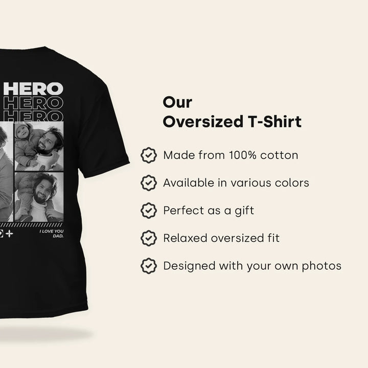 Personalized "Dad" Photo T-Shirt