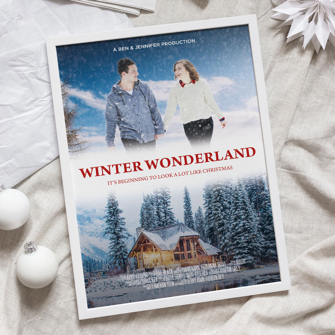 Weihnachtsfilm-Poster "Winter Wonderland" famwalls