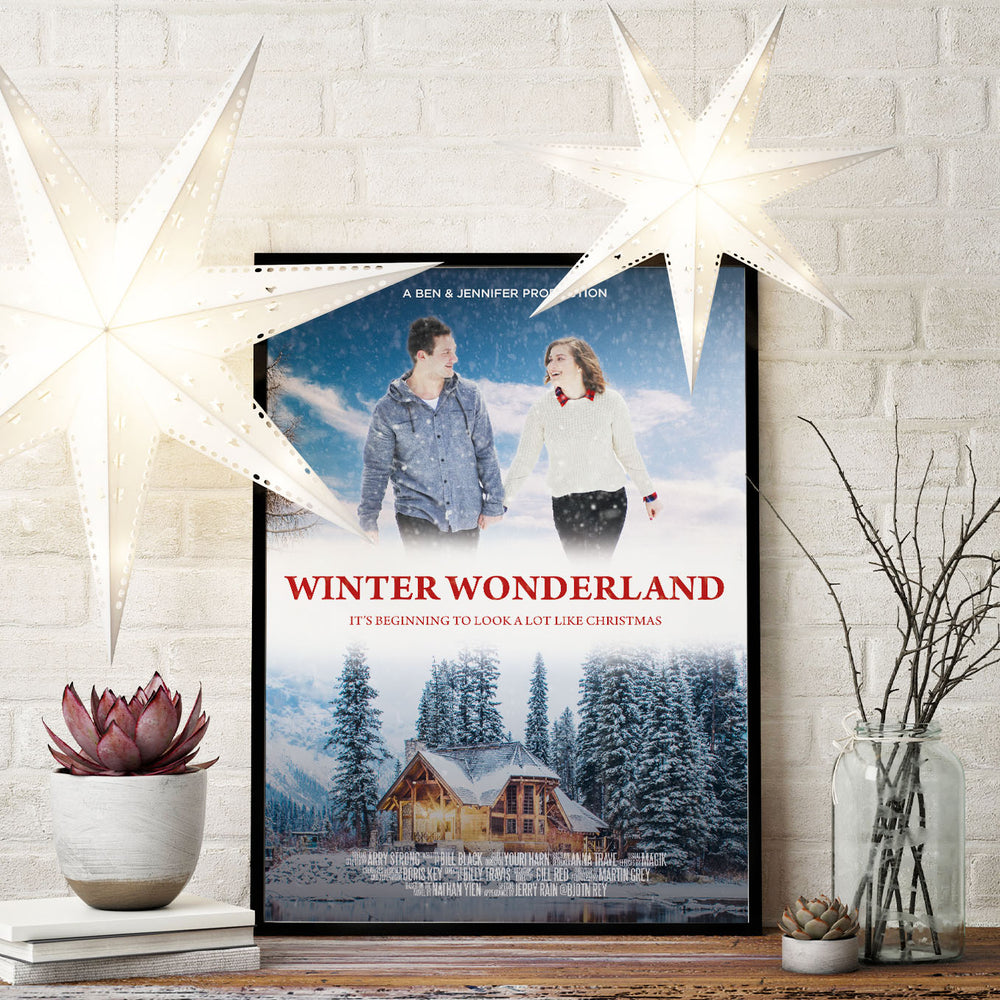 Weihnachtsfilm-Poster "Winter Wonderland" famwalls