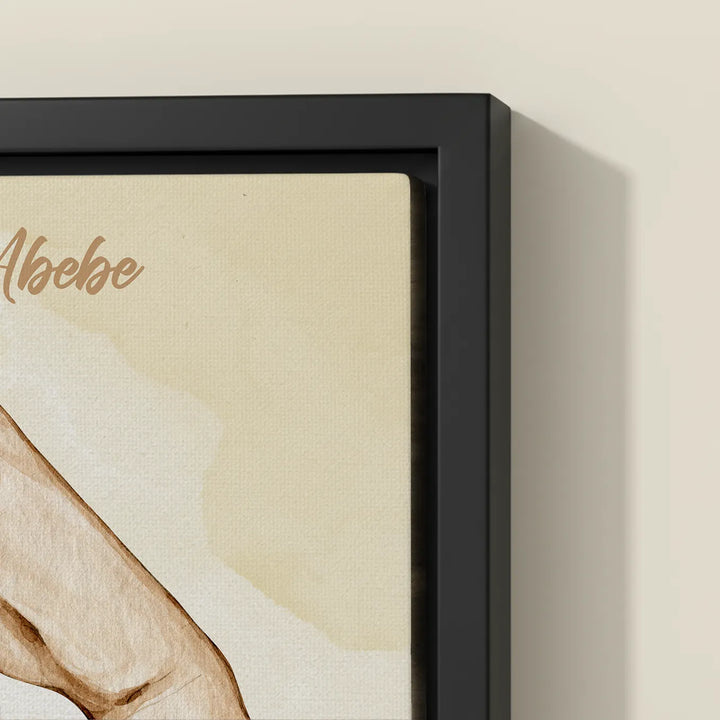 Personalisierte Leinwand "Familienglück"