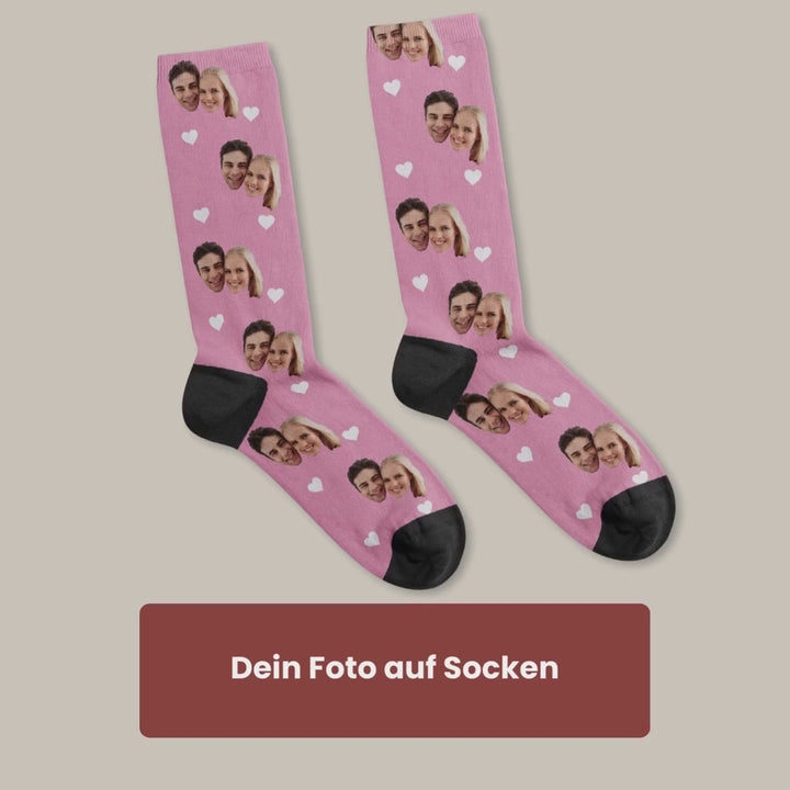 Personalisierte Socken mit Foto