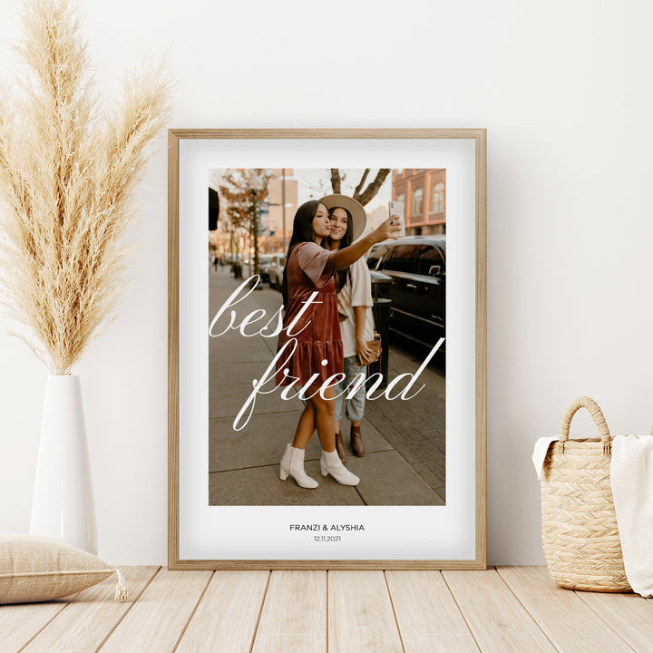 Photo Poster"Best Friend"