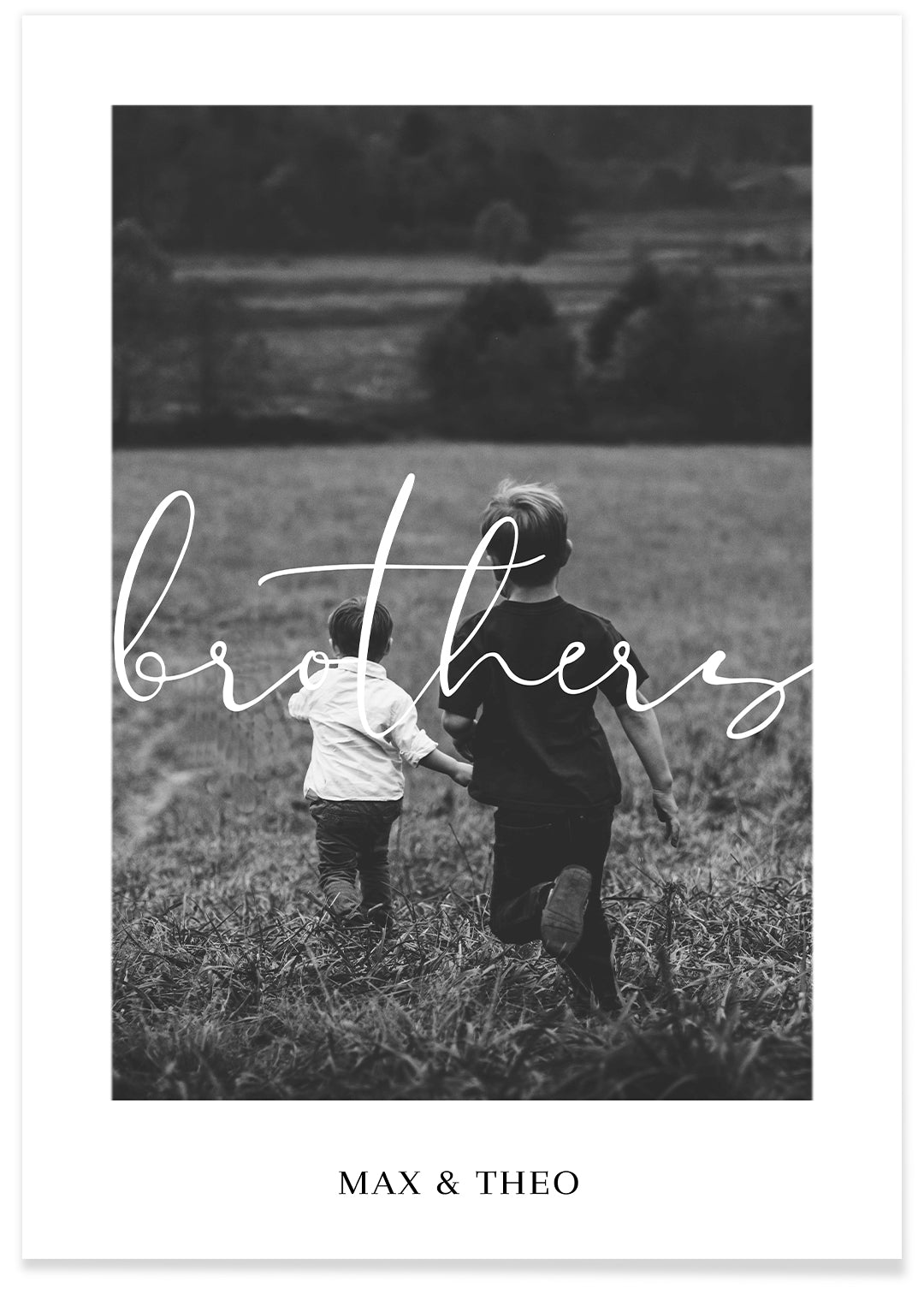 Photo poster"Brothers"