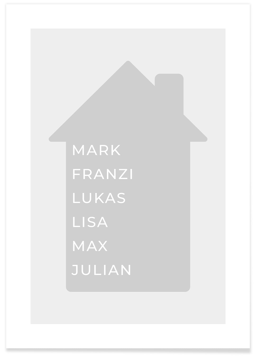Poster"House with a name"