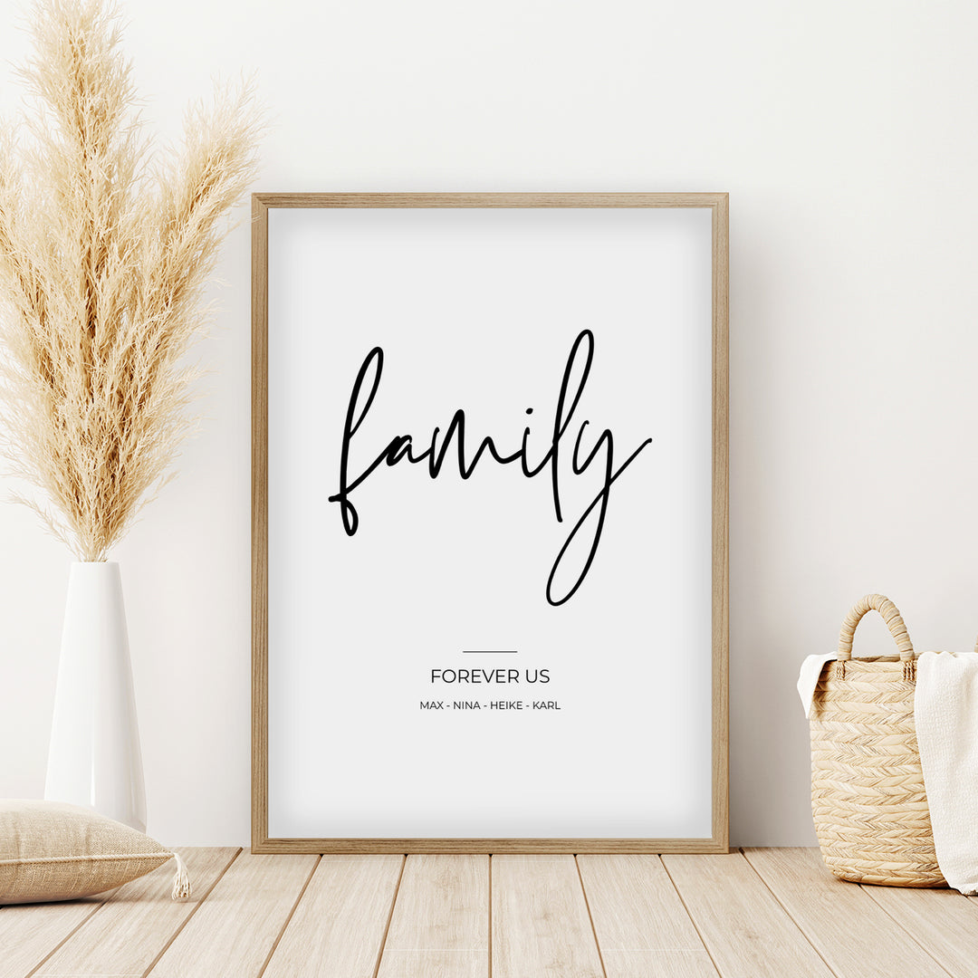 Poster"Family - Forever Us"