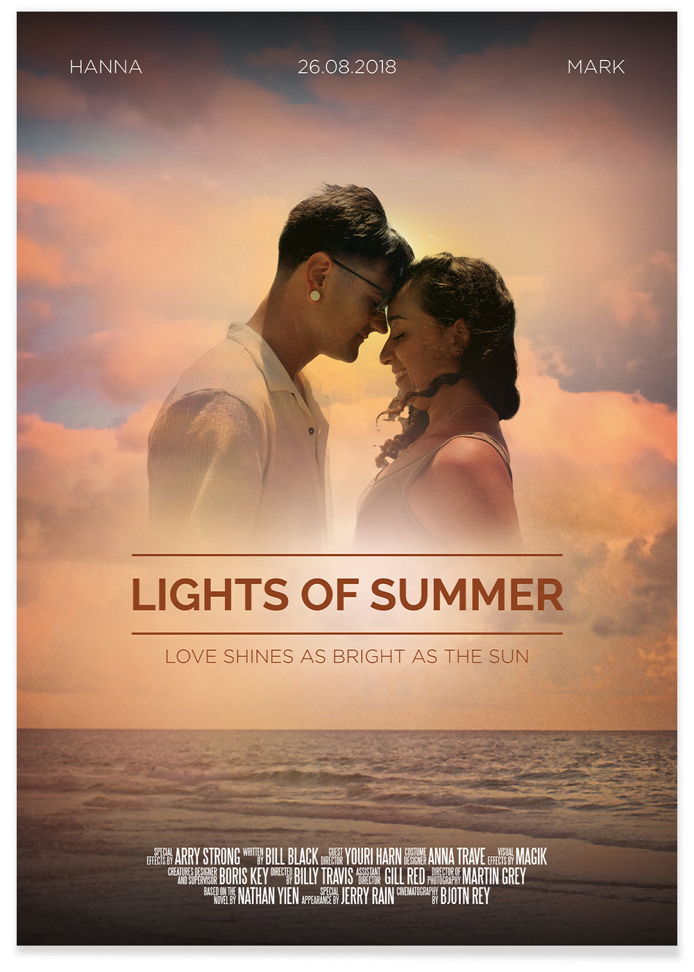 Filmposter "Lights Of Summer" famwalls