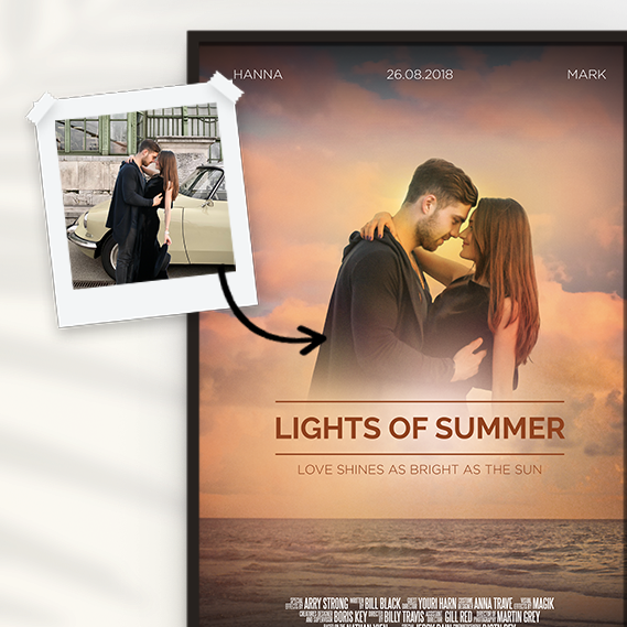 Filmposter "Lights Of Summer" famwalls