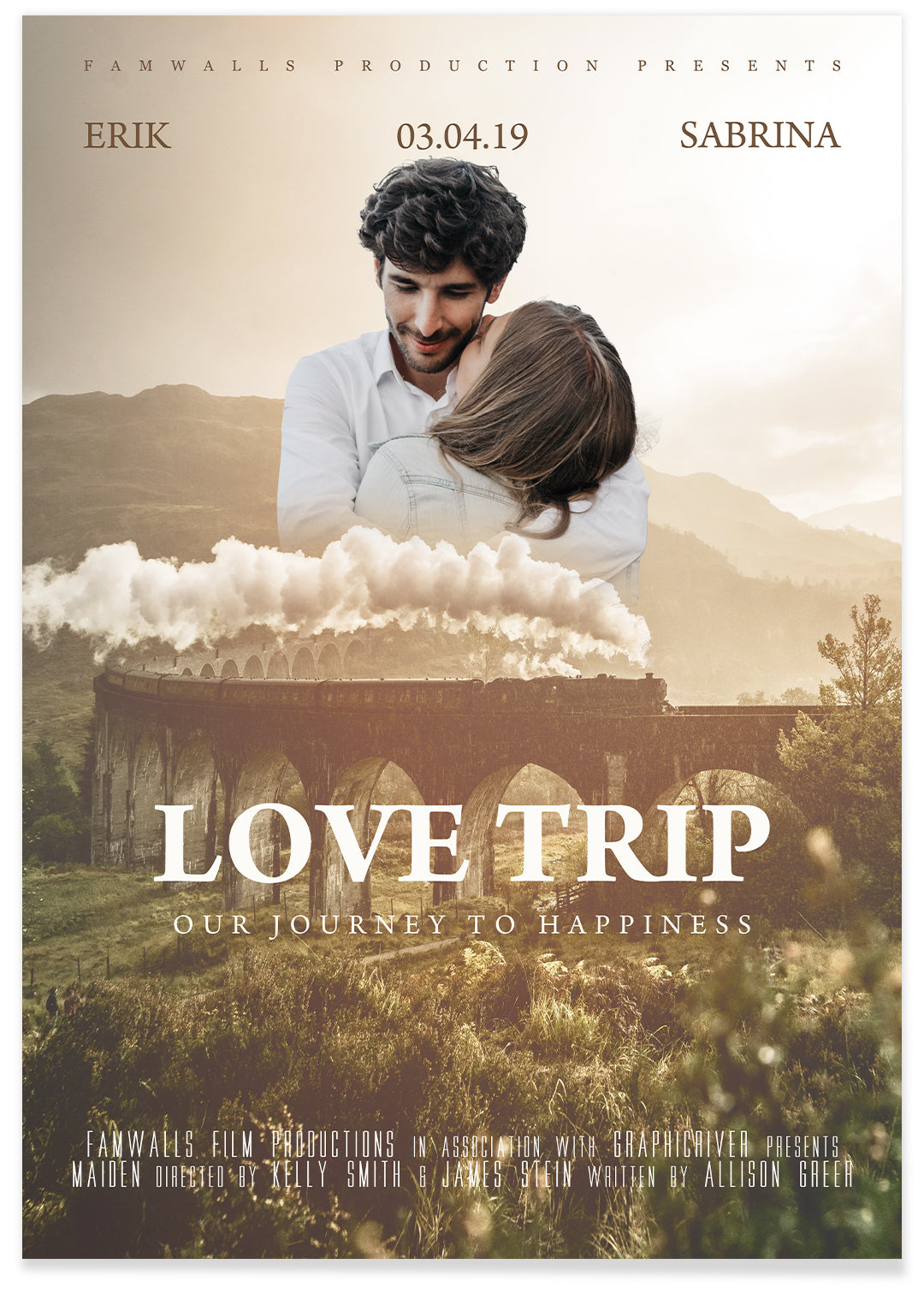 Filmposter "Love Trip" famwalls