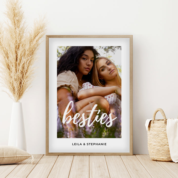 Fotoposter "Besties" famwalls