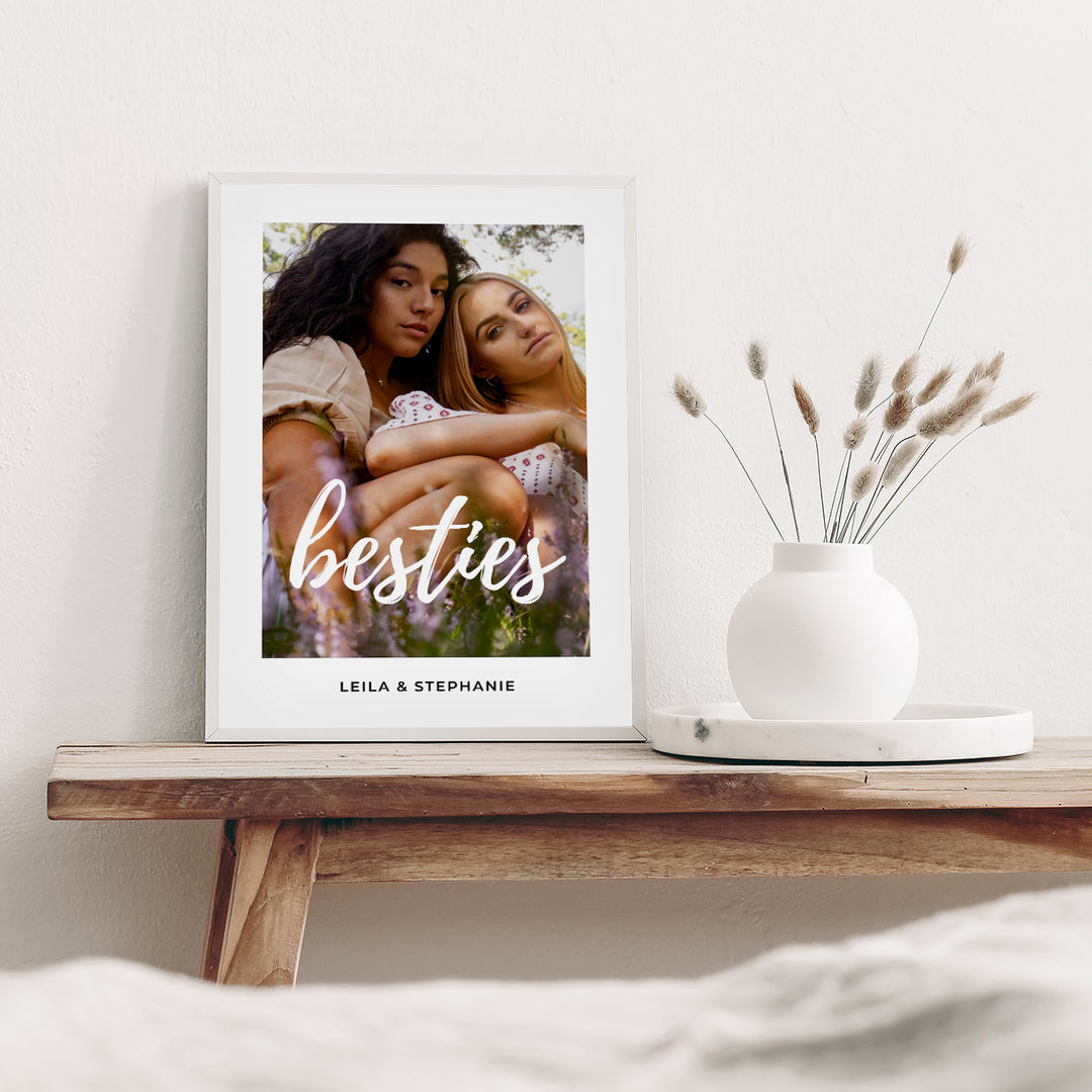 Fotoposter "Besties" famwalls