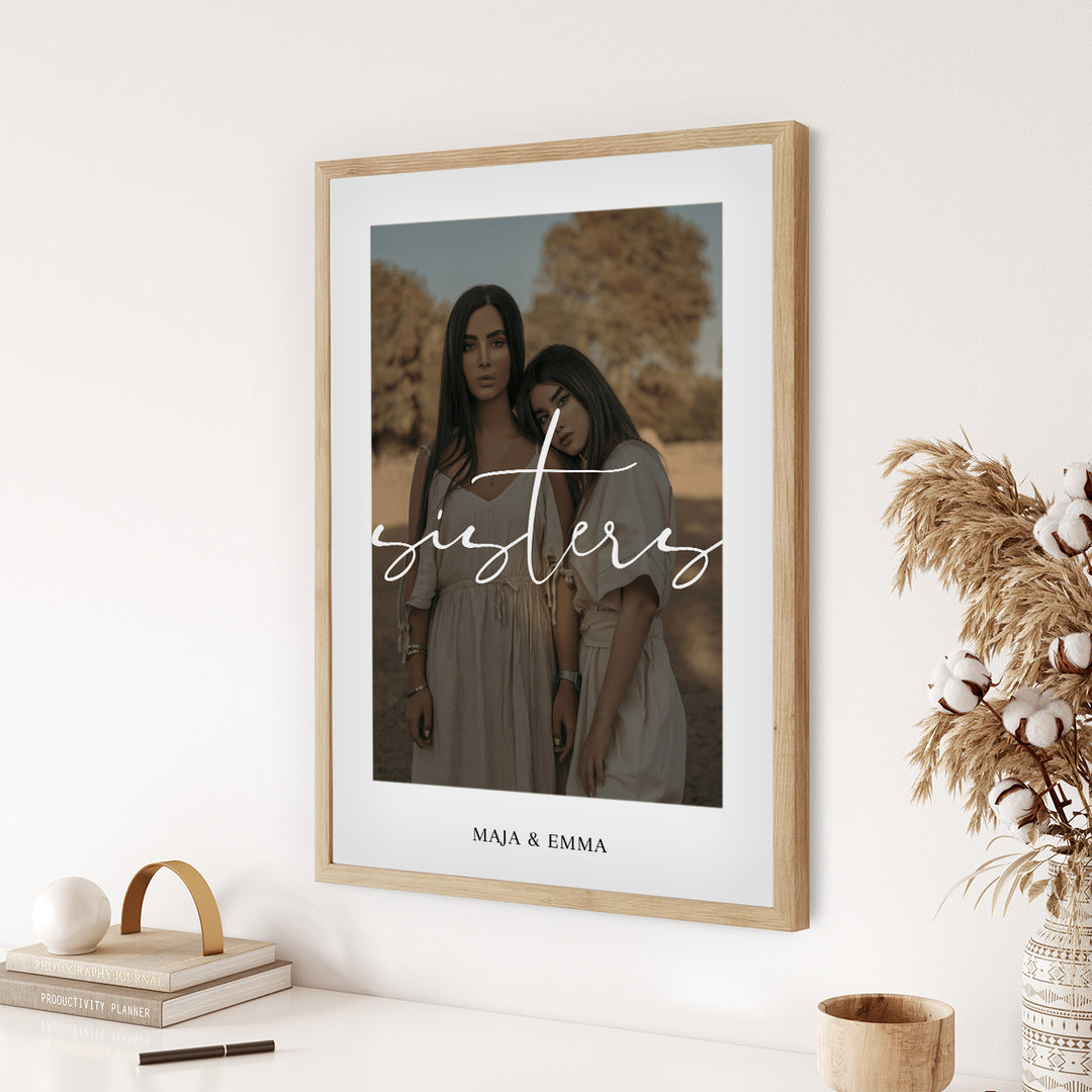 Fotoposter "Sisters" famwalls