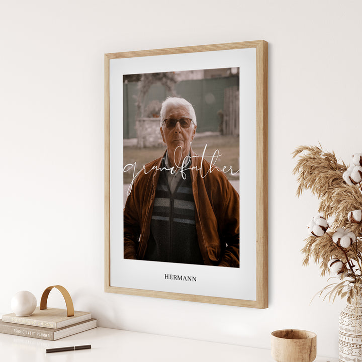 Photo poster"Grandfather"