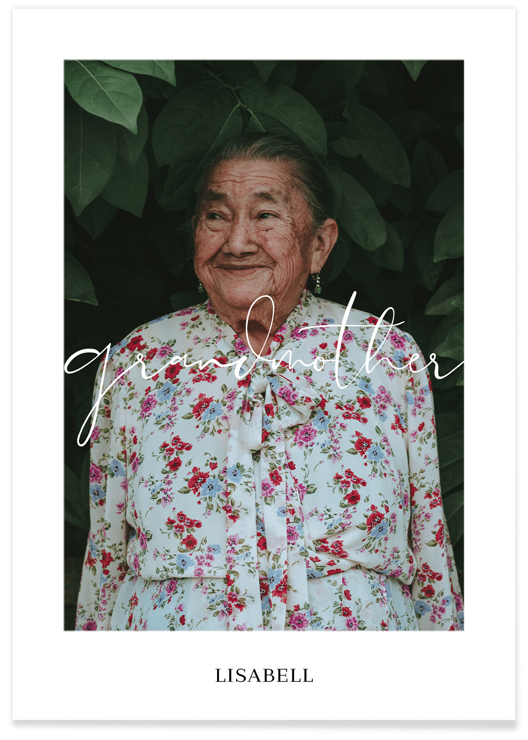 Fotoposter "Grandmother"