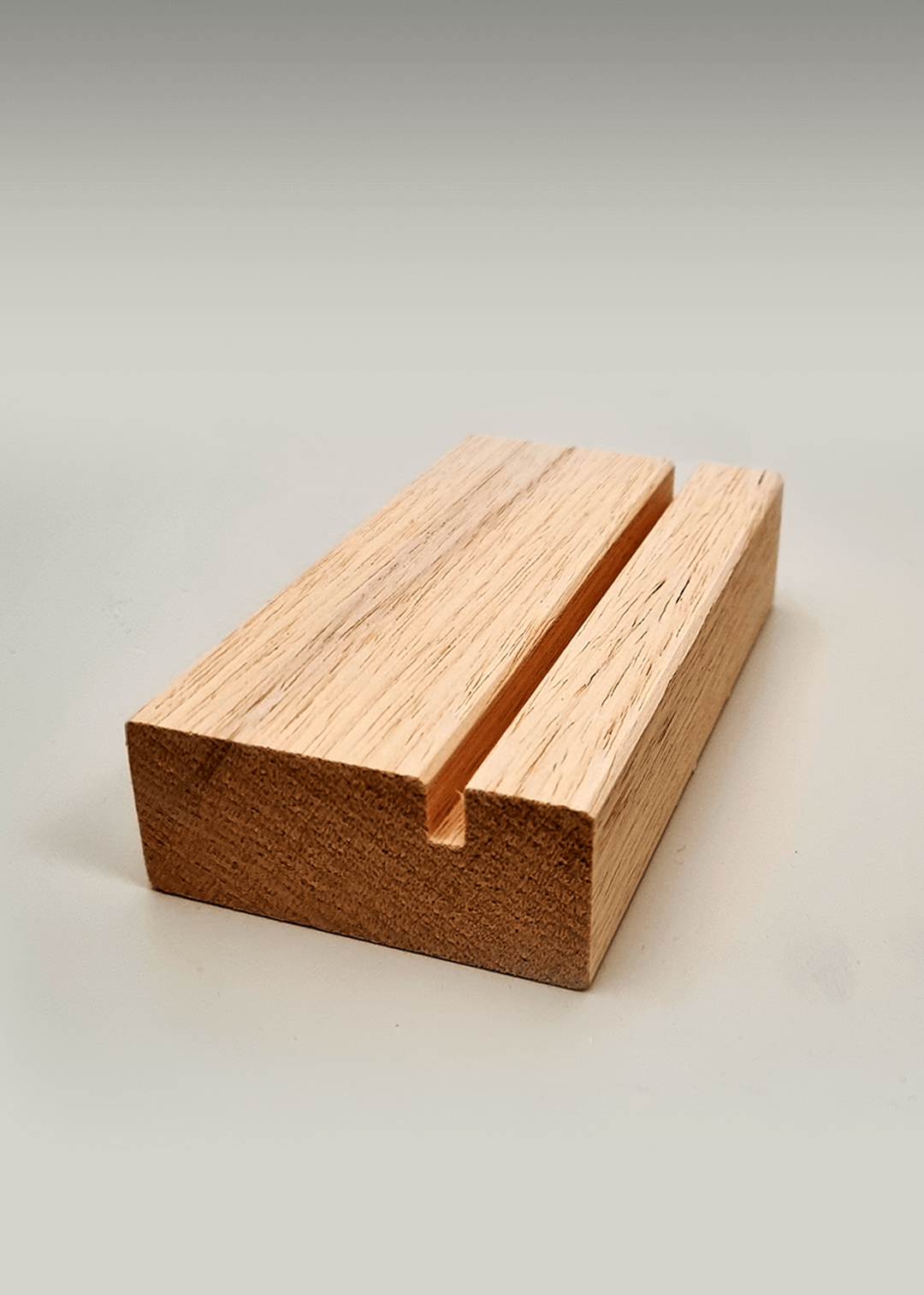 Wooden base for acrylic glass design for 13x20cm