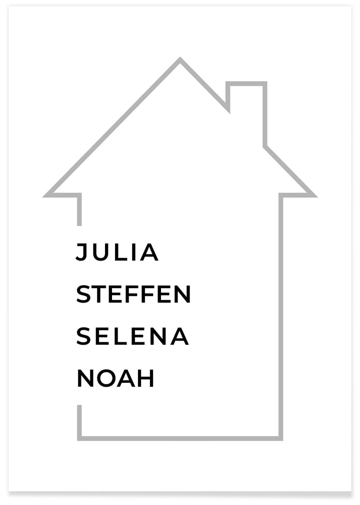 Poster "Family Home"