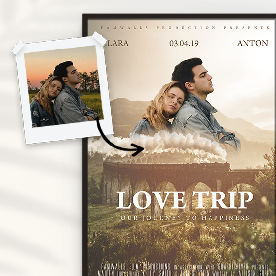 Filmposter "Love Trip"
